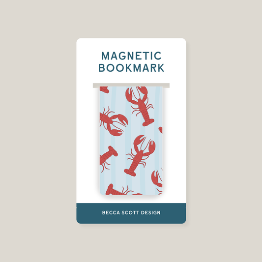 Lobster Magnetic Bookmark